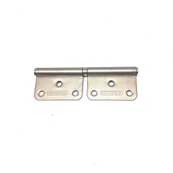 222 Non-directional Hinge 12Cm Steel Satin 222 - 1