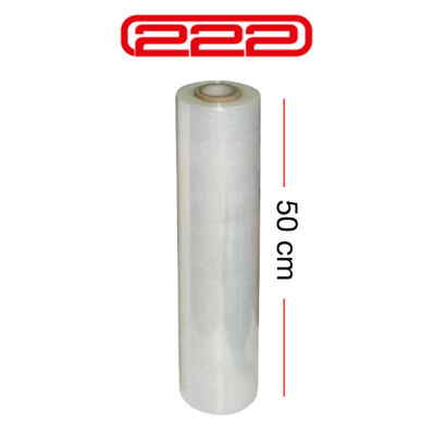 222 Stretch Film 17 Micron 1PCS Net:5 Kg (Width: 50Cm) - 1