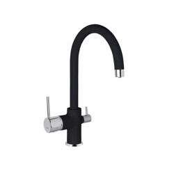 Adell Kitchen Faucet Rondo Pro Purifier Outlet Black - 1