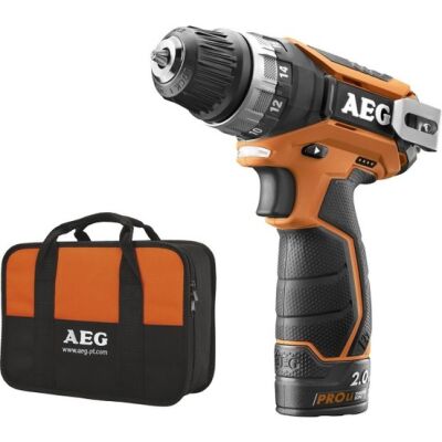 Aeg BS 12 C2 LI Dual Cordless Drill (Lithium ion 12 V; 2.0 Ah) - 1