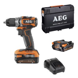 Aeg BSB 18SBL-202C 18V 2.0 AH Brushless Impact Driver - 2