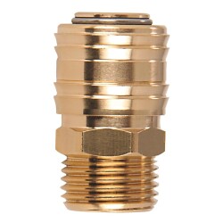 Akdeniz Record Stopper Male (Ad14A) Brass 1.4 - 1