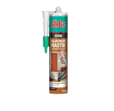 Akfix AS606 Siliconeised Acrylic Sealant 500 Gr Brown - 1