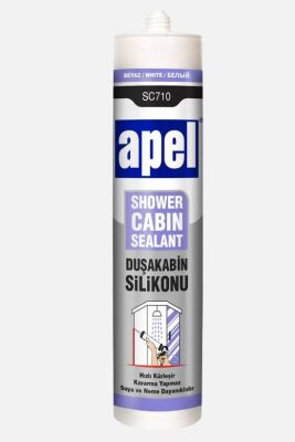 Apel SC710 Beyaz Silikon Duşakabin - 280 Ml / 320Gr - 1