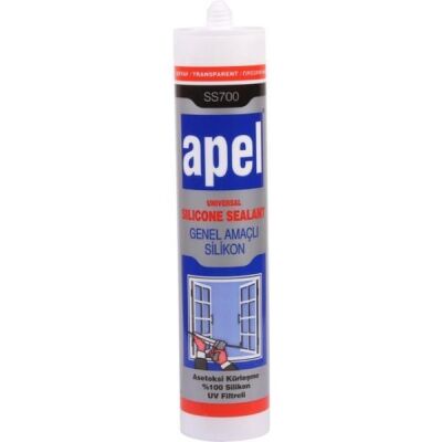 Apel Şeffaf Silikon - 280 Ml - 1