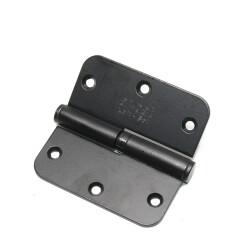 Arpat Okka Hinge Oval 8Cm Steel R10 Left Black - 2