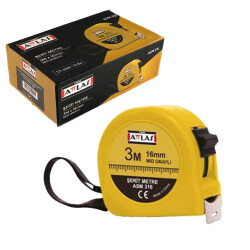 Attlas Asm 316 Tape Measure 16Mm 3Mt - 1