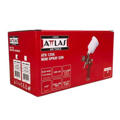 Attlas ATH 125G08 Spray Paint Gun - 3