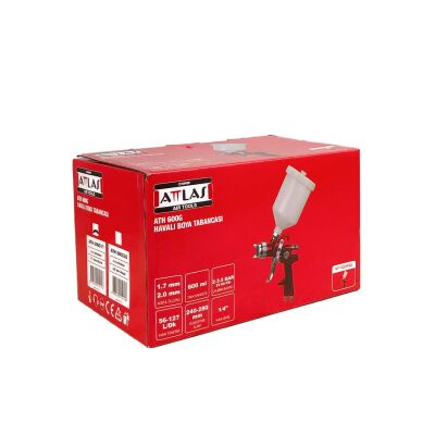 Attlas ATH 600G17 Spray Paint Gun - 3