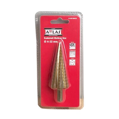 Attlas Step Drill Bit 4-32 - 2