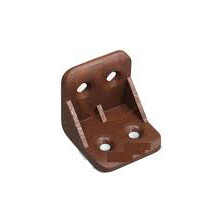 Ayder Corner Connection Plastic L Brown (Ayder) - 1