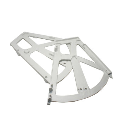 Ayder Plastic Shoe Rack Bearing White double - 1