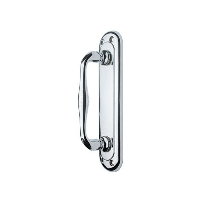 Ayder Pull handle, Dove, Large, Chrome, - 1