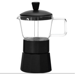 Bambum T3379 Taşev Stone Cam Moka Pot 6 Fincan - 1