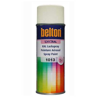 Belton Spray Paint Oyster White RAL 1013 - 1