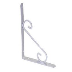 Beşel Under Shelf Wrought Iron No:2 200X150X18MM White - 1