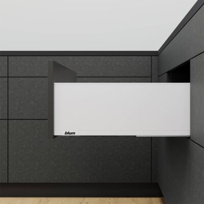 Blum Legrabox Pure C Çekmece Seti 40 kg - 45 cm - Beyaz - 1