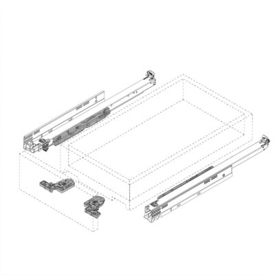 Blum Movento Blumotion Ray 40 kg - 40 cm - 2