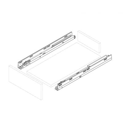 Blum Tandembox Antaro C Blumotion 30 kg 40 cm - Beyaz Bordürlü - 3