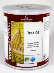 Borma Wachs Teak Oil (Ahşap Yüzey Yağı) 1 Lt - 1