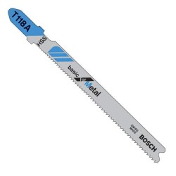 Bosch Metal Jigsaw Blade T 118 A - 1