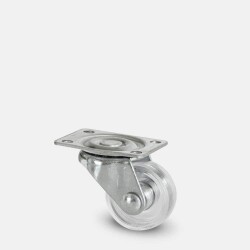 Burak 0302 STT Table Wheel Swivel 30mm Transparent - 1