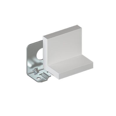 Cabinet Hanger L White 1.50Mm - 2