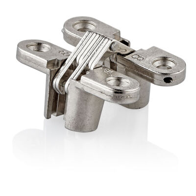 Can Accordion Folding Hinge Chrome - 1