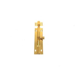 Can Deadbolt Brass 7.5 Cm Yellow - 1