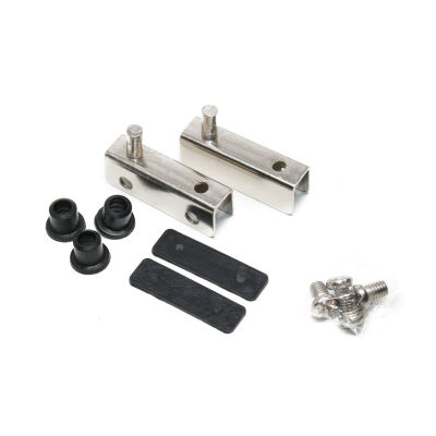 Can Glass Hinge U Type Nickel - 1