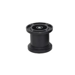 Çelebi Plastic Leg Elif 6Cm Round Top Black - 1