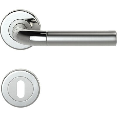 Condi Door Handle 1103 Satin Chrome - 1