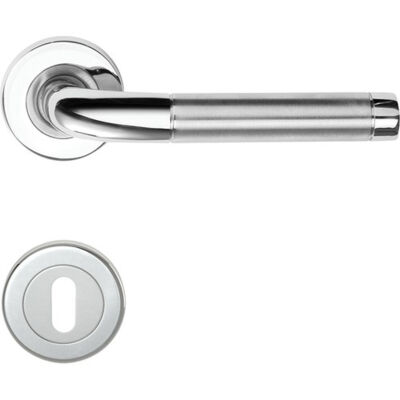 Condi Door Handle 203L Satin Chrome - 1