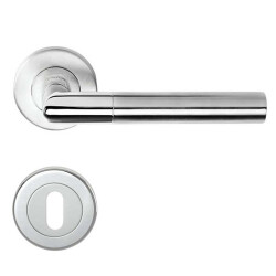 Condi Door Handle Room Satin Chrome 103EL - 1