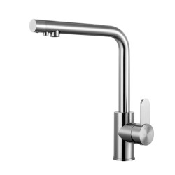 Crauf Kitchen Faucet Attivo Chrome with Purifier Outlet - 1