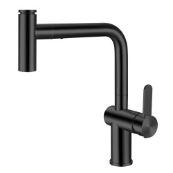 Crauf Kitchen Faucet Lusso Matte Black - 1