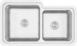 Crauf Lavello Kitchen Sink 452x780x230Mm Matte Inox - 1