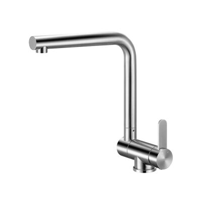 Crauf Pesce Kitchen Faucet Steel - 1