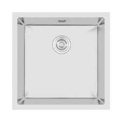 Crauf Stella Kitchen Sink 440x440x210mm Inox - 1