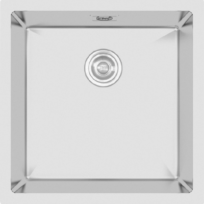 Crauf Stella Kitchen Sink 440x440x210mm Inox - 4