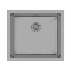 Crauf Stella Kitchen Sink 440x490x210mm Matte Gray Nano Coating - 1