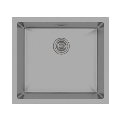 Crauf Stella Kitchen Sink 440x490x210mm Matte Gray Nano Coating - 1