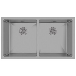 Crauf Stella Kitchen Sink 4580 Matte Gray Nano Coating - 2