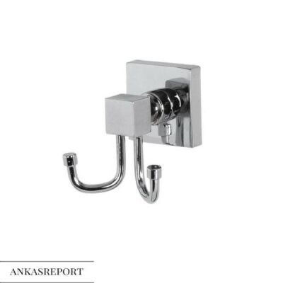 Dekor Hanger Double Chrome Corner (10802) - 1