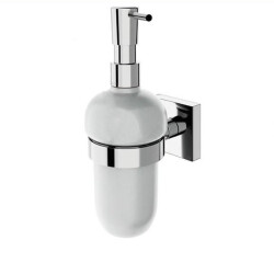 Dekor Liquid Soap Dispenser Chrome Corner - 1