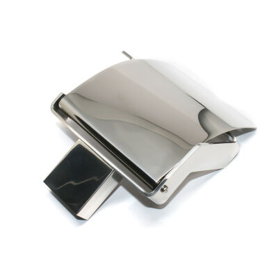 Dekor Paper Holder Clamshell Chrome - 1