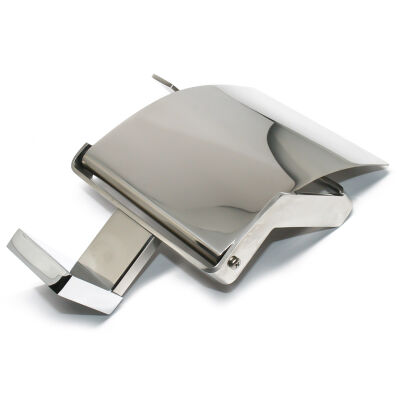 Dekor Paper Holder Lızbon Chrome with Lid (L75.75701) - 1