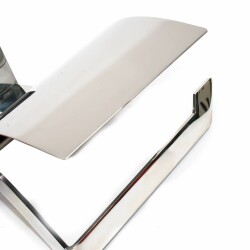 Dekor Paper Holder Lızbon Chrome with Lid (L75.75701) - 2