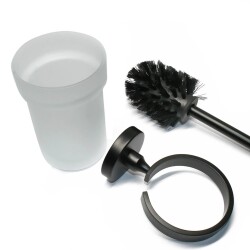 Dekor Toilet Bowl Brush Alina Black - 2