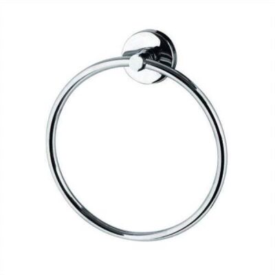 Dekor Towel Holder Round Chrome Ezgi - 1